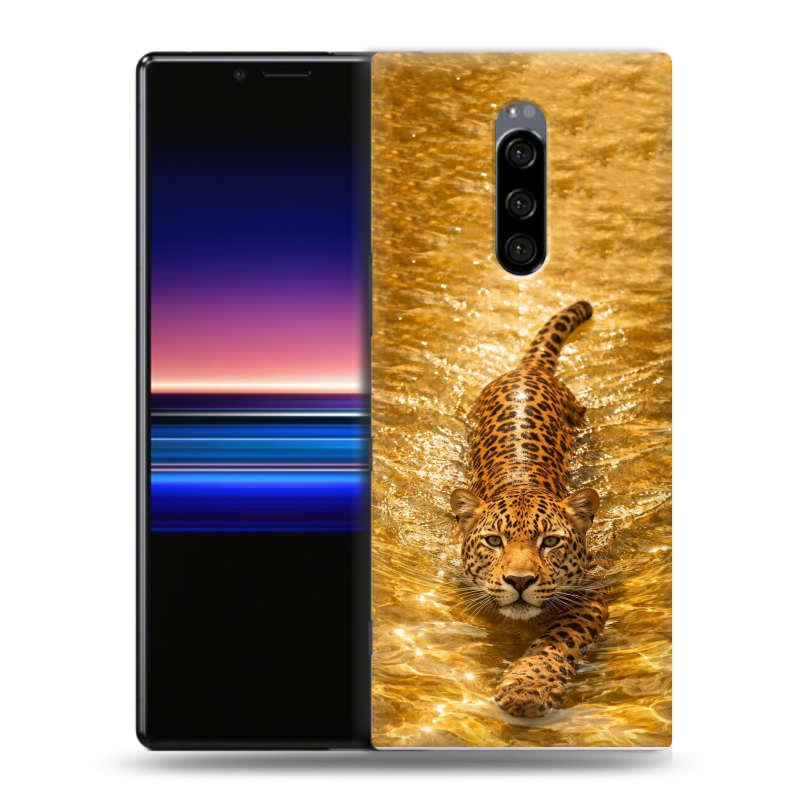 Пластиковый чехол на Sony Xperia 1 с принтом женский Пластиковый чехол на Sony Xperia 1 с принтом женский