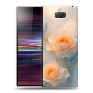 Силиконовый чехол на Sony Xperia 10 с принтом Женский Силиконовый чехол на Sony Xperia 10 с принтом Женский