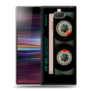 Силиконовый чехол на Sony Xperia 10 с принтом Кассета Силиконовый чехол на Sony Xperia 10 с принтом Кассета