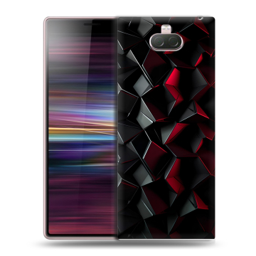Силиконовый чехол на Sony Xperia 10 с принтом Абстракция Силиконовый чехол на Sony Xperia 10 с принтом Абстракция
