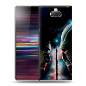 Силиконовый чехол на Sony Xperia 10 с принтом Гарри Поттер Harry Potter Силиконовый чехол на Sony Xperia 10 с принтом Гарри Поттер Harry Potter