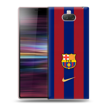 Силиконовый чехол на Sony Xperia 10 с принтом Барселона Barcelona Силиконовый чехол на Sony Xperia 10 с принтом Барселона Barcelona