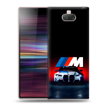 Силиконовый чехол на Sony Xperia 10 с принтом БМВ BMW Силиконовый чехол на Sony Xperia 10 с принтом БМВ BMW