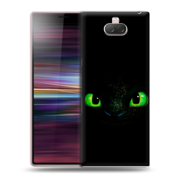 Силиконовый чехол на Sony Xperia 10 с принтом Как приручить дракона Силиконовый чехол на Sony Xperia 10 с принтом Как приручить дракона