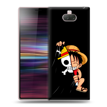 Силиконовый чехол на Sony Xperia 10 с принтом One Piece Ван Пис Силиконовый чехол на Sony Xperia 10 с принтом One Piece Ван Пис