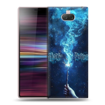 Силиконовый чехол на Sony Xperia 10 с принтом Harry Potter Гарри Поттер Силиконовый чехол на Sony Xperia 10 с принтом Harry Potter Гарри Поттер
