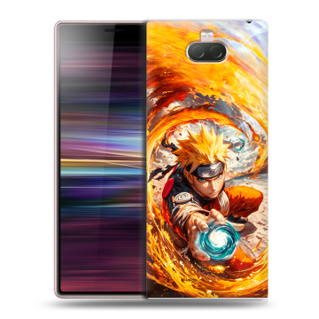Силиконовый чехол на Sony Xperia 10 с принтом Аниме Наруто Naruto Силиконовый чехол на Sony Xperia 10 с принтом Аниме Наруто Naruto