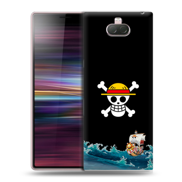Силиконовый чехол на Sony Xperia 10 с принтом One Piece Ван Пис Силиконовый чехол на Sony Xperia 10 с принтом One Piece Ван Пис