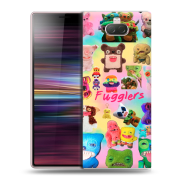 Силиконовый чехол на Sony Xperia 10 с принтом Флагер Fuggler