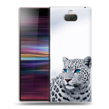 Силиконовый чехол на Sony Xperia 10 с принтом женский