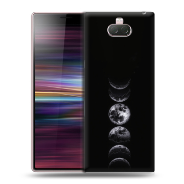 Силиконовый чехол на Sony Xperia 10 с принтом женский