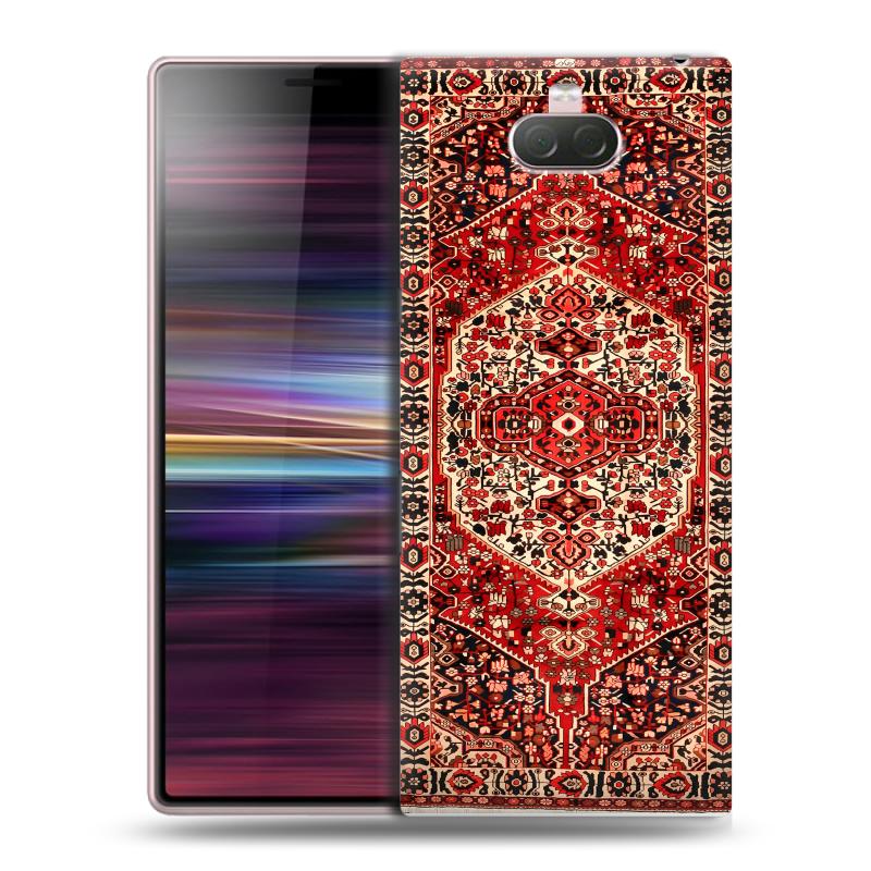 Силиконовый чехол на Sony Xperia 10 с принтом Ковер Силиконовый чехол на Sony Xperia 10 с принтом Ковер