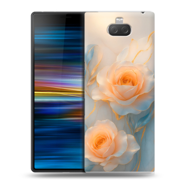 Пластиковый чехол на Sony Xperia 10 Plus с принтом Женский
