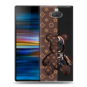 Пластиковый чехол на Sony Xperia 10 Plus с принтом Луи робот Пластиковый чехол на Sony Xperia 10 Plus с принтом Луи робот