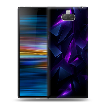Пластиковый чехол на Sony Xperia 10 Plus с принтом Абстракиция