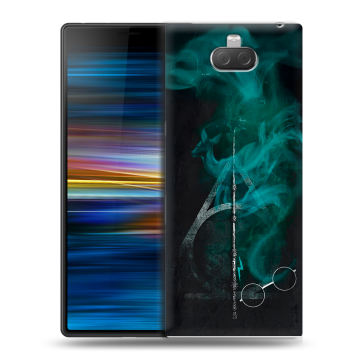 Пластиковый чехол на Sony Xperia 10 Plus с принтом Гарри Поттер Harry Potter Пластиковый чехол на Sony Xperia 10 Plus с принтом Гарри Поттер Harry Potter