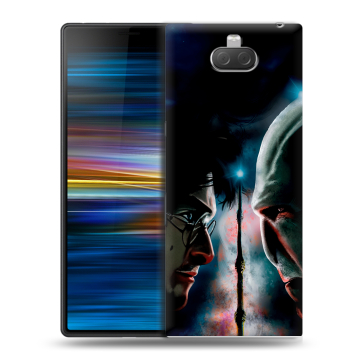 Пластиковый чехол на Sony Xperia 10 Plus с принтом Гарри Поттер Harry Potter Пластиковый чехол на Sony Xperia 10 Plus с принтом Гарри Поттер Harry Potter
