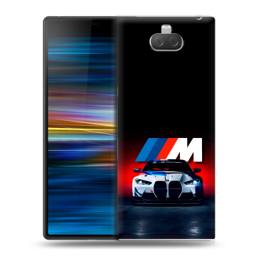 Пластиковый чехол на Sony Xperia 10 Plus с принтом БМВ BMW