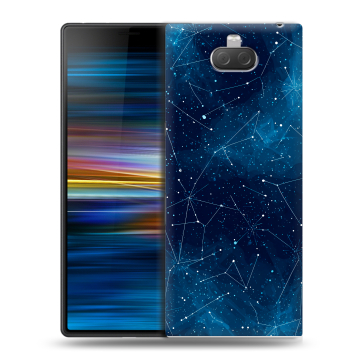 Пластиковый чехол на Sony Xperia 10 Plus с принтом Космос звезды Пластиковый чехол на Sony Xperia 10 Plus с принтом Космос звезды