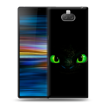 Пластиковый чехол на Sony Xperia 10 Plus с принтом Как приручить дракона Пластиковый чехол на Sony Xperia 10 Plus с принтом Как приручить дракона