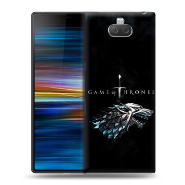 Пластиковый чехол на Sony Xperia 10 Plus с принтом Игра Престолов Game Thrones