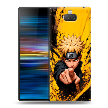 Пластиковый чехол на Sony Xperia 10 Plus с принтом Naruto Наруто Пластиковый чехол на Sony Xperia 10 Plus с принтом Naruto Наруто