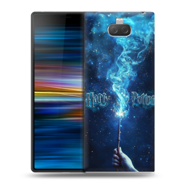 Пластиковый чехол на Sony Xperia 10 Plus с принтом Harry Potter Гарри Поттер Пластиковый чехол на Sony Xperia 10 Plus с принтом Harry Potter Гарри Поттер