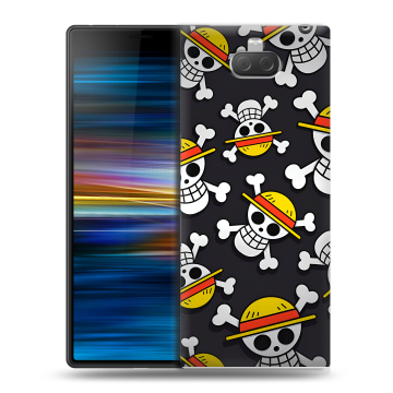 Пластиковый чехол на Sony Xperia 10 Plus с принтом One Piece Ван Пис