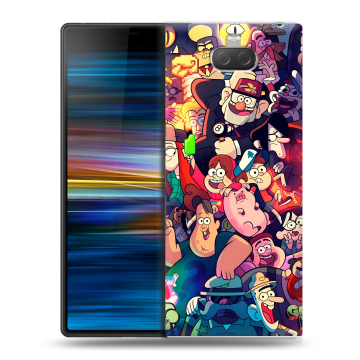Пластиковый чехол на Sony Xperia 10 Plus с принтом Gravity Falls Гравити Фолз
