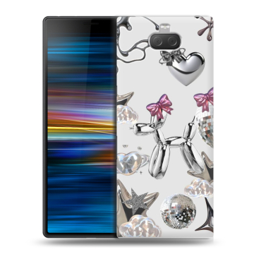 Пластиковый чехол на Sony Xperia 10 Plus с принтом Y2K