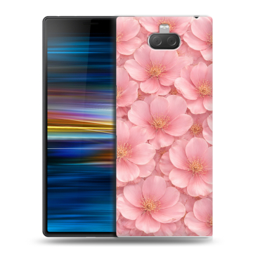 Пластиковый чехол на Sony Xperia 10 Plus с принтом женский Пластиковый чехол на Sony Xperia 10 Plus с принтом женский