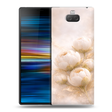 Пластиковый чехол на Sony Xperia 10 Plus с принтом женский