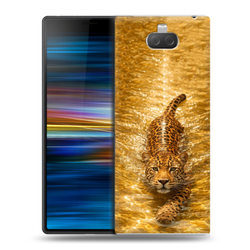 Пластиковый чехол на Sony Xperia 10 Plus с принтом женский