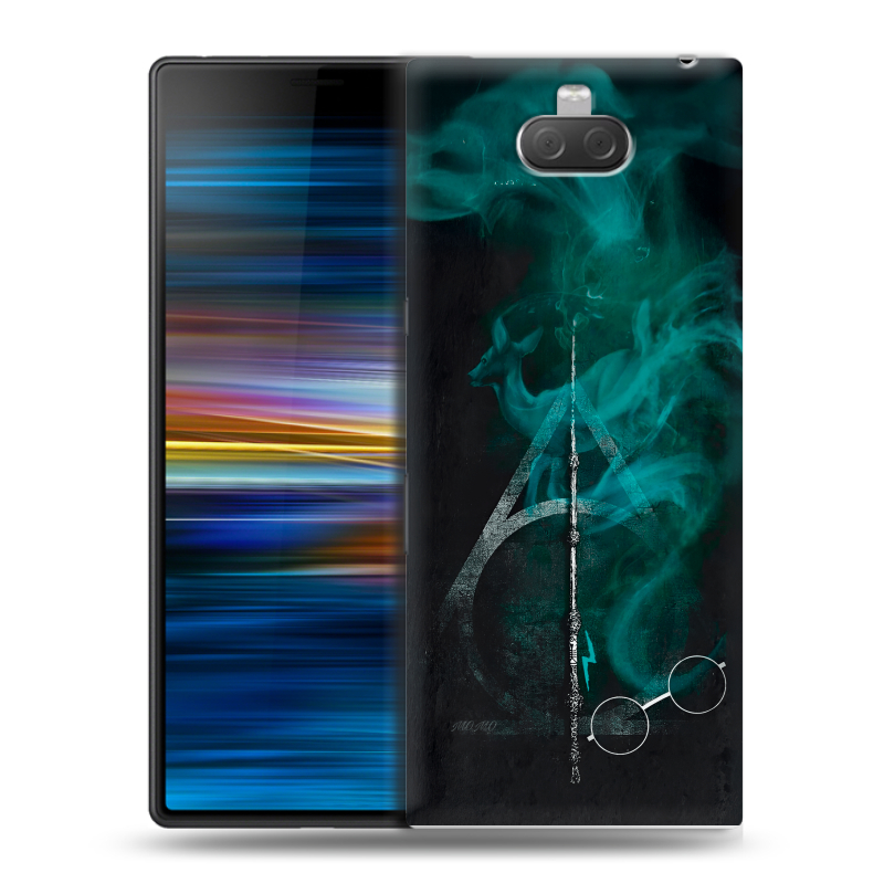 Пластиковый чехол на Sony Xperia 10 Plus с принтом Гарри Поттер Harry Potter Пластиковый чехол на Sony Xperia 10 Plus с принтом Гарри Поттер Harry Potter