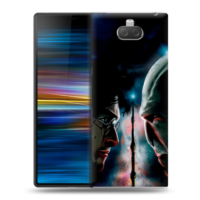 Пластиковый чехол на Sony Xperia 10 Plus с принтом Гарри Поттер Harry Potter Пластиковый чехол на Sony Xperia 10 Plus с принтом Гарри Поттер Harry Potter
