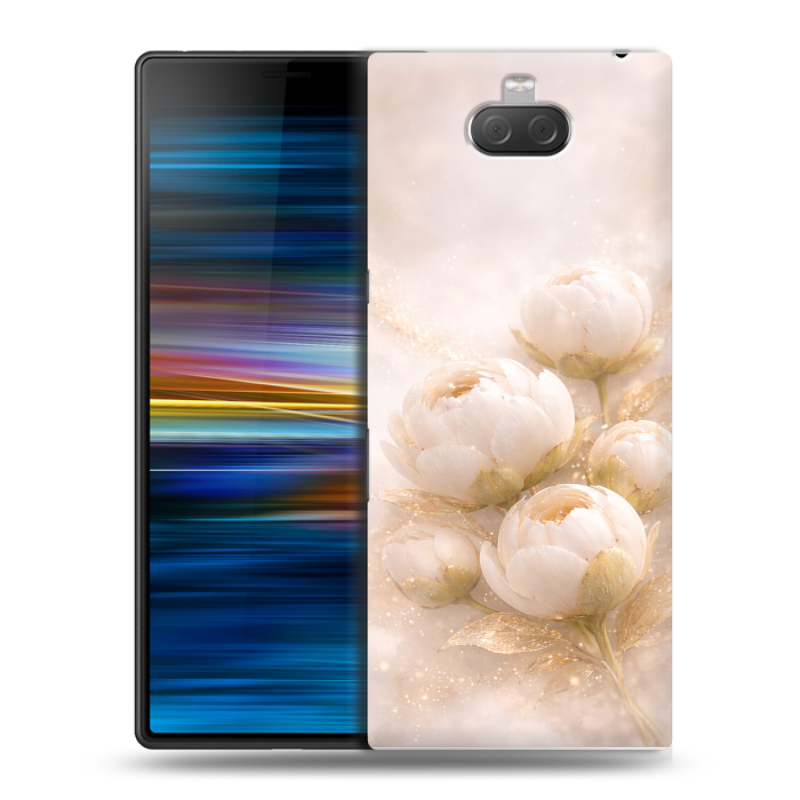 Пластиковый чехол на Sony Xperia 10 Plus с принтом женский Пластиковый чехол на Sony Xperia 10 Plus с принтом женский