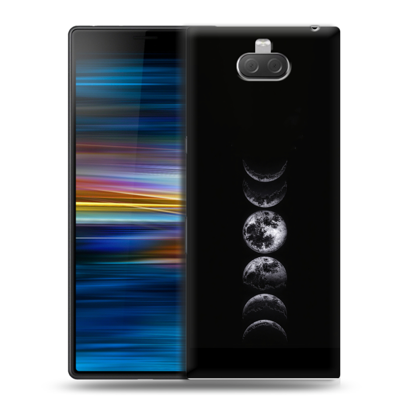 Пластиковый чехол на Sony Xperia 10 Plus с принтом женский Пластиковый чехол на Sony Xperia 10 Plus с принтом женский