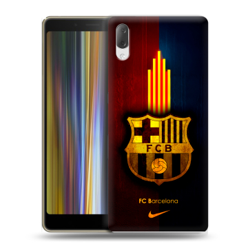 Пластиковый чехол на Sony Xperia L3 с принтом Барселона Barcelona