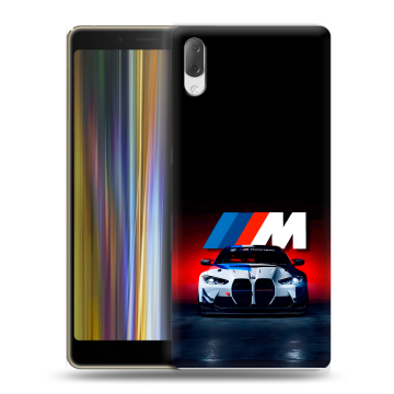 Пластиковый чехол на Sony Xperia L3 с принтом БМВ BMW Пластиковый чехол на Sony Xperia L3 с принтом БМВ BMW