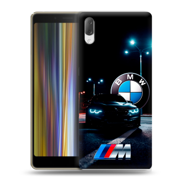 Пластиковый чехол на Sony Xperia L3 с принтом БМВ BMW Пластиковый чехол на Sony Xperia L3 с принтом БМВ BMW