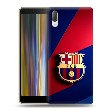 Пластиковый чехол на Sony Xperia L3 с принтом Барселона Barcelona