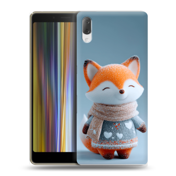 Пластиковый чехол на Sony Xperia L3 с принтом Лиса Пластиковый чехол на Sony Xperia L3 с принтом Лиса