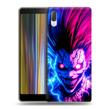 Пластиковый чехол на Sony Xperia L3 с принтом Death note Тетрадь смерти