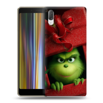 Пластиковый чехол на Sony Xperia L3 с принтом Новый год