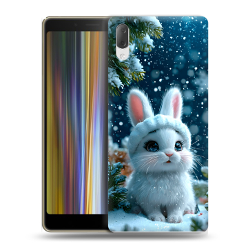 Пластиковый чехол на Sony Xperia L3 с принтом Новый год