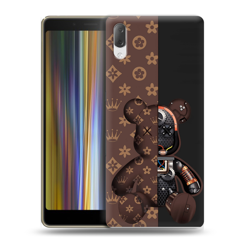 Пластиковый чехол на Sony Xperia L3 с принтом Луи робот Пластиковый чехол на Sony Xperia L3 с принтом Луи робот