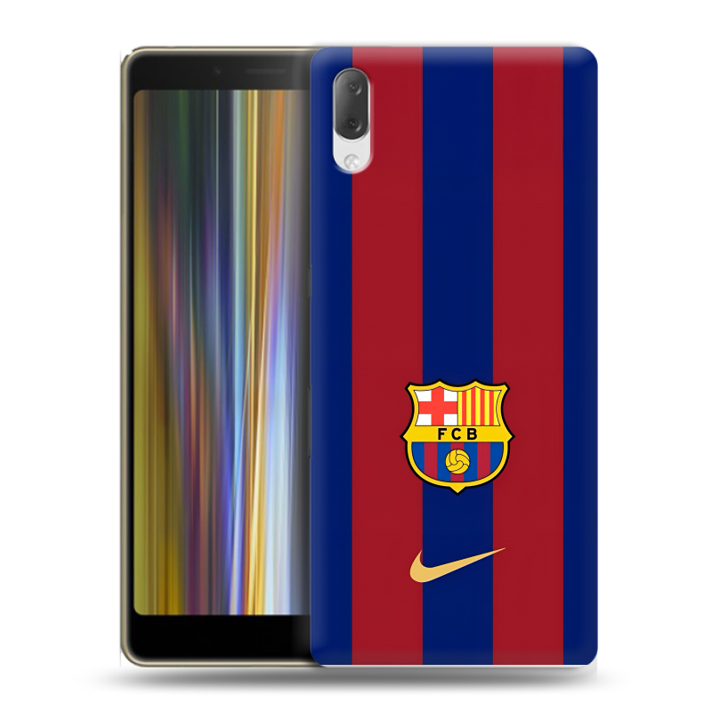 Пластиковый чехол на Sony Xperia L3 с принтом Барселона Barcelona Пластиковый чехол на Sony Xperia L3 с принтом Барселона Barcelona