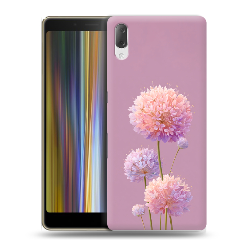 Пластиковый чехол на Sony Xperia L3 с принтом Цветы Пластиковый чехол на Sony Xperia L3 с принтом Цветы