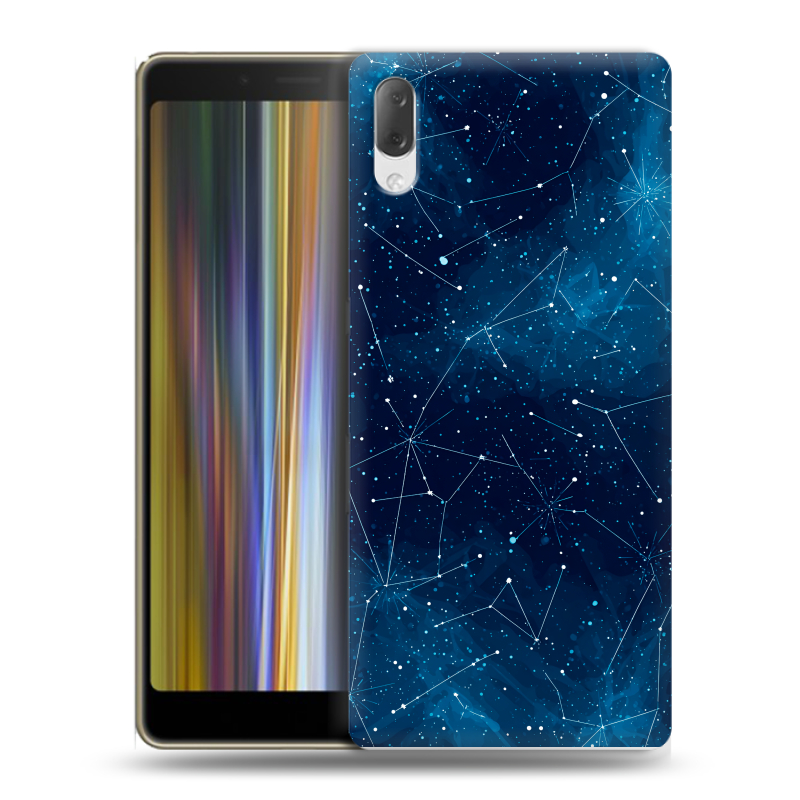 Пластиковый чехол на Sony Xperia L3 с принтом Космос звезды Пластиковый чехол на Sony Xperia L3 с принтом Космос звезды