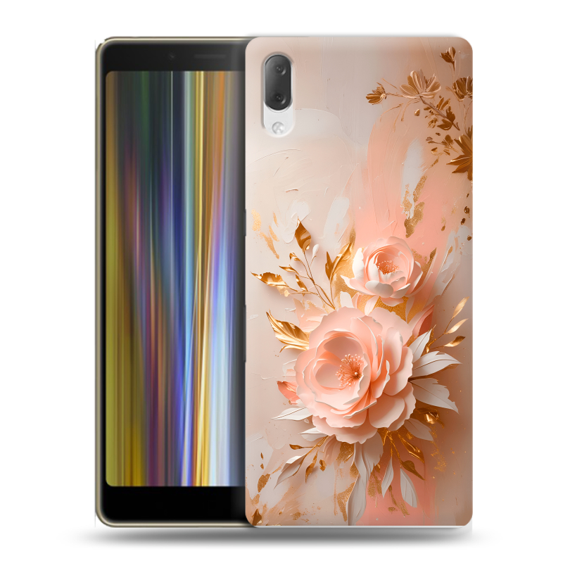 Пластиковый чехол на Sony Xperia L3 с принтом женский Пластиковый чехол на Sony Xperia L3 с принтом женский